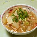 しらたまﾀﾞﾝｺﾞ☆'s cooksnap of when they made 豆腐と大根のあんかけ.