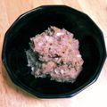 ニア之介's cooksnap of when they made 秋刀魚のなめろう.