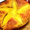 なぎぽち's cooksnap of when they made Mango Cake　マンゴーケーキ.