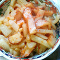 なーぉさん☆'s cooksnap of when they made 大根とさつま揚げの炒め煮.