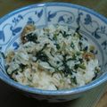 たよたひママ's cooksnap of when they made 混ぜご飯★大根の葉と油揚げ.