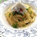hiyococafe's cooksnap of when they made 湘南しらすパスタ.