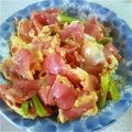 みこみこぽんぽん's cooksnap of when they made アスパラとベーコンの卵炒め♪.