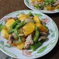 しのばぁたん's cooksnap of when they made 柿と塩麹豚の炒め物.