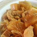 みこみこぽんぽん's cooksnap of when they made 余った鶏皮で★大根コンソメ煮.