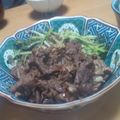 てん吉's cooksnap of when they made 簡単！水菜と牛肉のさっと、甘辛煮.