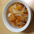 ちゃちゃ☆はなかっぱ's cooksnap of when they made 柿と大根のなます♪.
