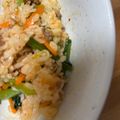 クック3QZLH4☆'s cooksnap of when they made 簡単ビビンバ丼.
