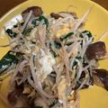 クックHDP0M2☆'s cooksnap of when they made 簡単ニラもやし卵炒め.