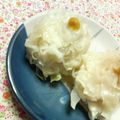 キョク's cooksnap of when they made ヘルシー☆簡単☆ふわふわ豆腐シュウマイ.