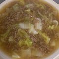 iyi's cooksnap of when they made あったか♪白菜と挽き肉のとろとろあん.