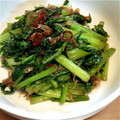 myrose's cooksnap of when they made 簡単★カブの葉の炒めもの.