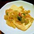 totomaria's cooksnap of when they made 風邪の胃に優しい豆腐のふわんふわん.