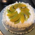 ゆずぽんまん。's cooksnap of when they made ホワイトチョコクリームのバースデーケーキ.