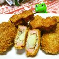 薄荷パン's cooksnap of when they made ポテサラＩＮ！ハムカツ☆.