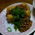 単！！'s cooksnap of when they made ～ﾁｮｯﾄおしゃれな納豆の卵焼き～.