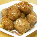 koike0202's cooksnap of when they made 肉だんごの甘酢からめ.