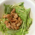 きっちmam＆tea's cooksnap of when they made 鶏皮と水菜のわさぽん和え.
