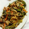 himeღ's cooksnap of when they made 牡蠣と小松菜の中華風焼きそば.