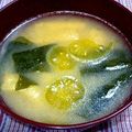 TOモカ's cooksnap of when they made 青いトマトのお味噌汁❤.