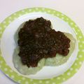 龍青空ママ's cooksnap of when they made 簡単✿芋餅のあんこがけ.