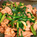 mioly's cooksnap of when they made 豚ニラ☆生姜炒め.
