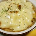 犬Gyami's cooksnap of when they made コーンスープの素でグラタン.