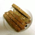 すずはるおはる's cooksnap of when they made *＊きな粉とセサミのヘルシービスコッティ＊*.