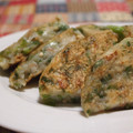 baromaman's cooksnap of when they made 大和芋とオクラのお焼き.