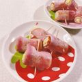 みぽぽ37's cooksnap of when they made 簡単！ちくわチーズのベーコン巻き巻き♪.