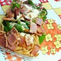 キョク's cooksnap of when they made めっちゃ簡単!!ナポリタン☆.
