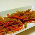 me.me's cooksnap of when they made きんぴらにはネギもいれて～！.