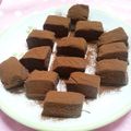 美怜菜's cooksnap of when they made 生チョコ★黄金比率.