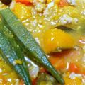 くろくろキャット's cooksnap of when they made ブラジルメシ★オクラとチキンの煮込み.