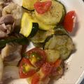 クックSLHTER☆'s cooksnap of when they made グリルズッキーニとトマトのマリネサラダ.