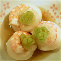 まんまるa's cooksnap of when they made 料亭みたい！かぶの蒸し物.