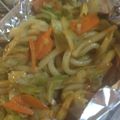 ゆりゆり0409's cooksnap of when they made 日曜お昼のカレー焼うどん.