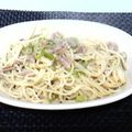 日陰の猫's cooksnap of when they made ツナねぎ和風パスタ.