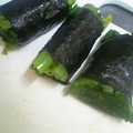 remiko's cooksnap of when they made ほうれん草の海苔巻き☆.
