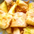 akimidori's cooksnap of when they made さつまいものきな粉和え.