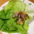 マナブレスト's cooksnap of when they made 簡単おつまみ＊納豆のサラダ菜包み.