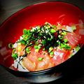 ✾AKANE✾'s cooksnap of when they made 安い赤身マグロで簡単漬け丼.