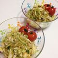 KIKISUKE's cooksnap of when they made きゅうりとキャベツのナムル風サラダ.