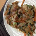 たなかあき's cooksnap of when they made 野菜たっぷりれんこんちぢみ.