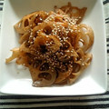 kocci's cooksnap of when they made 簡単☆れんこんのきんぴら.