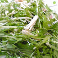 きよぴーどら's cooksnap of when they made 鍋不要☆えのきと水菜の中華サラダ.