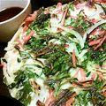 ＊ココナッツ＊'s cooksnap of when they made 春菊とたまねぎのチヂミ.