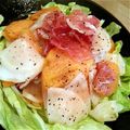 chicoco♪'s cooksnap of when they made 柿とかぶの生ハムサラダ.