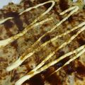 ぷるみき's cooksnap of when they made 白菜で！？ジャンボお好み焼き.
