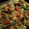 ゆうこぷー's cooksnap of when they made 超簡単！きのこのピザパイ.